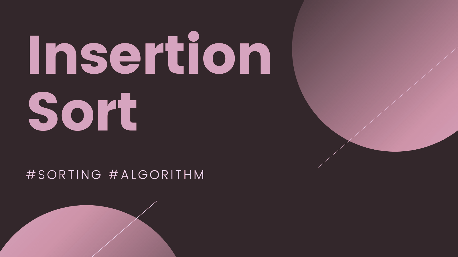 Insertion Sort
